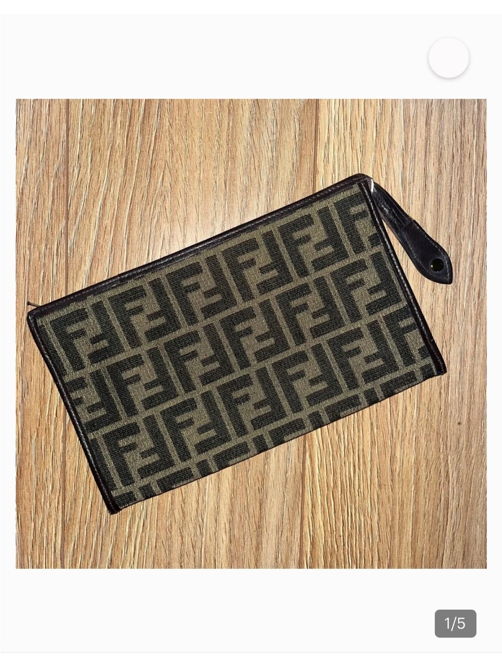 Authentic Fendi Cosmetic Pouch